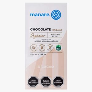 chocolate orgánico al 70%