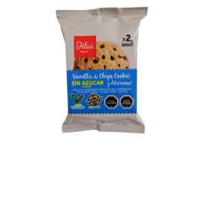 cookie de vainilla con chips 30grs
