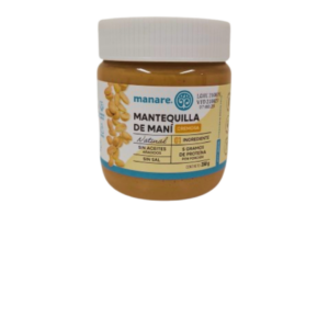 mantequilla de maní 250grs