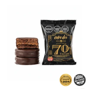 Alfajor 70% cacao  60grs